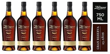 RON ZACAPA 23 AÑOS 750ML - 6 UND