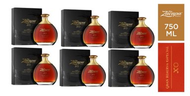 RON ZACAPA XO 750ML - 6 UND