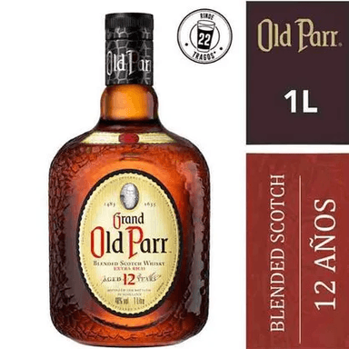 WHISKY OLD PARR 12 AÑOS 1 LT