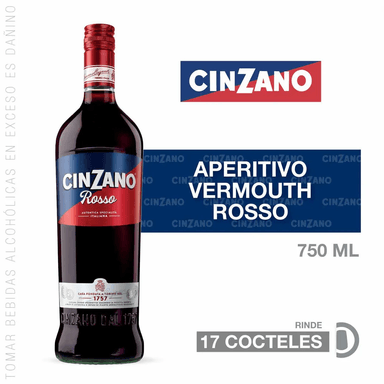 VERMOUTH CINZANO ROSSO 750ML