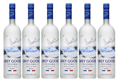 VODKA GREY GOOSE ORIGINAL BOTELLA 1L - 6 UND