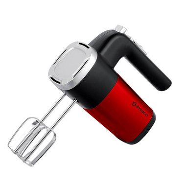 BATIDORA MANO IMACO HM400R 400 W CON 5 VELOCIDADES ROJO