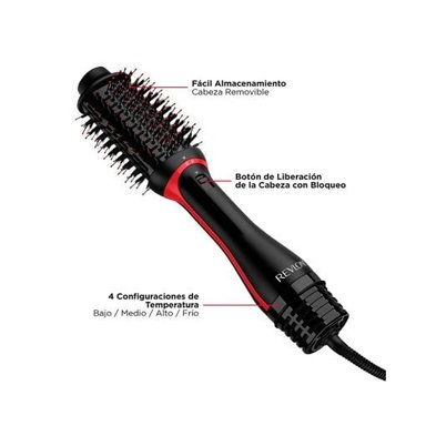 SECADOR Y VOLUMINIZADOR PLUS REVLON RVDR5298LA2 NEGRO