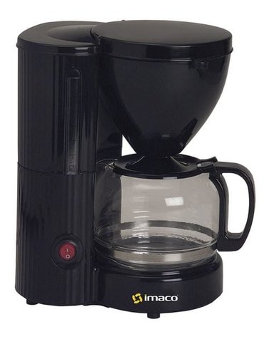 CAFETERA DE 6-8 TAZAS IMACO ICM608N NEGRO
