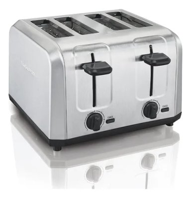 TOSTADORA ELECTRICA WHITELINE 4 PANES 1300W