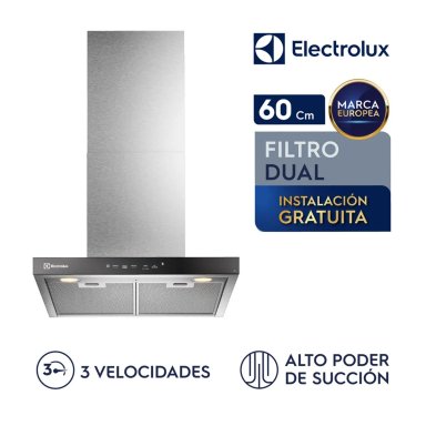 CAMPANA EMPOTRABLE ELECTROLUX DECORATIVA 60CM (CE6TF)
