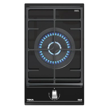 ENCIMERA TEKA A GAS 1 QUEMADOR 30CM EXACTFLAME GZC 31330 XBN NEGRO