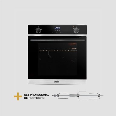HORNO EMPOTRABLE SCOLLECTION FULL TOUCH A GAS 70L SOLHO018