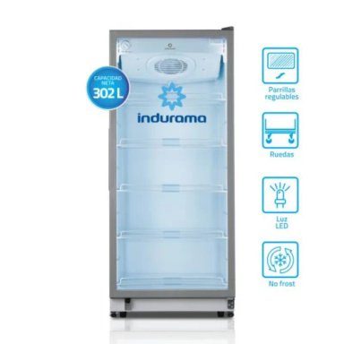VITRINA INDURAMA 302L VFV-520 SZ BLANCO