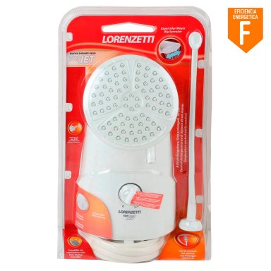 DUCHA ELÉCTRICA INSTANTÁNEA LORENZETTI TOP JET ELECTRÓNICA 7500W