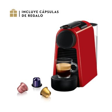 CAFETERA NESPRESSO ESSENZA MINI ROJA