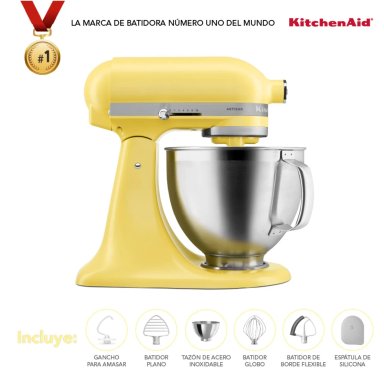 BATIDORA ARTISAN COTY 2025 KITCHENAID 4,7L BUTTER 5KSM195PSEBT