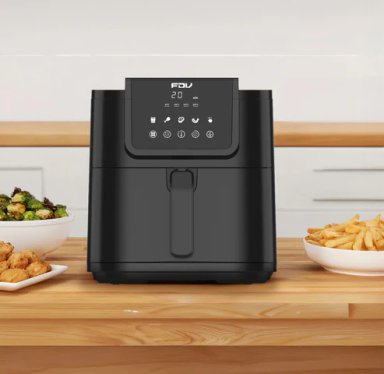 FREIDORA DE AIRE DIGITAL 8L BLACK FDV