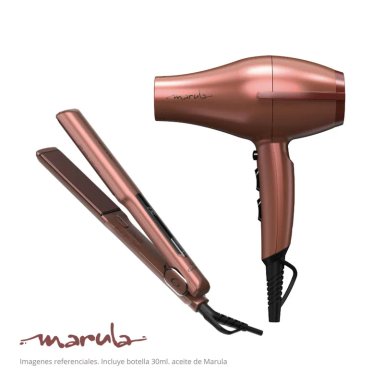 PACK MARULA: PLANCHA STARLIGHT + SECADORA TEMPO GAMA