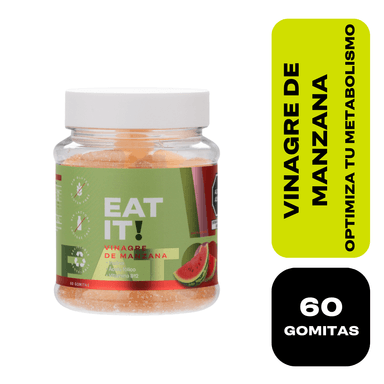 EAT IT! VINAGRE DE MANZANA 60 GOMITAS