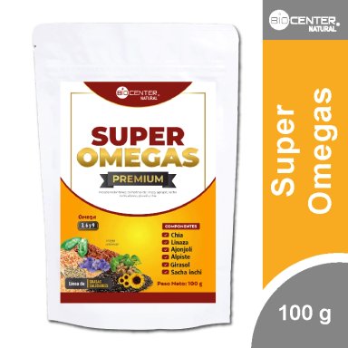SUPER OMEGAS X 100 G - BIOCENTER NATURAL