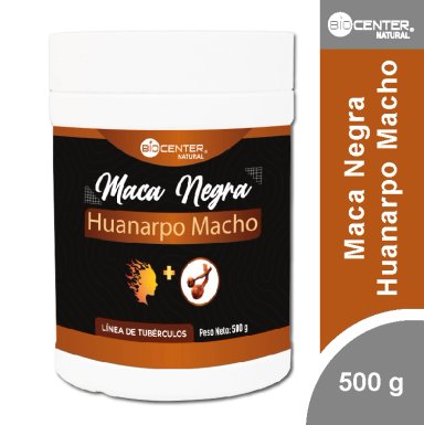 MACA NEGRA + HUANARPO MACHO X 500G - BIOCENTER NATURAL