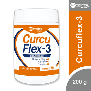 CURCUFLEX - 3 X 200 G - BIOCENTER NATURAL