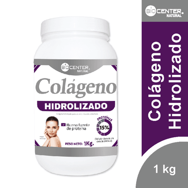 COLÁGENO HIDROLIZADO X 1 KG - BIOCENTER NATURAL