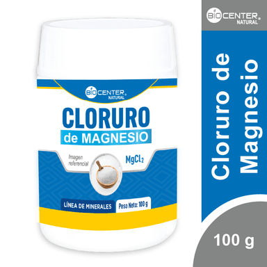 CLORURO DE MAGNESIO X100G - BIOCENTER NATURAL