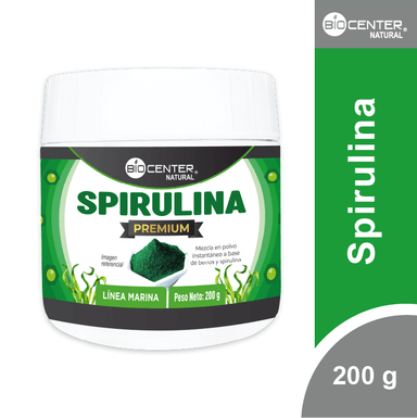 SPIRULINA X 200G - BIOCENTER NATURAL