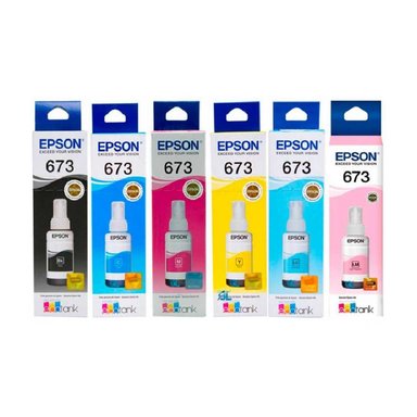 TINTA EPSON T673 PACK 4 COLORES
