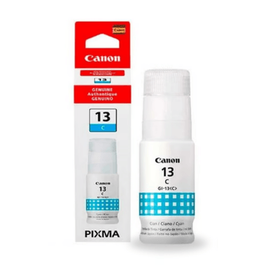 TINTA CANON GI-13 CIAN ORIGINAL