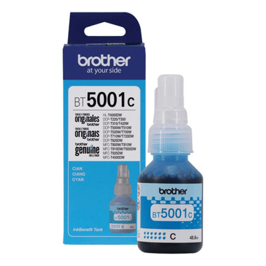 TINTA BROTHER BT5001C CIAN ORIGINAL