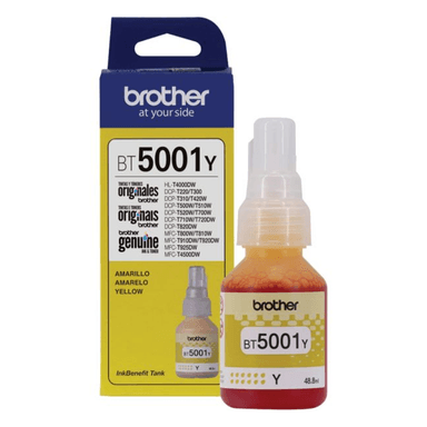 TINTA BROTHER BT5001Y AMARILLO ORIGINAL