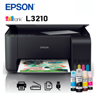IMPRESORA MULTIFUNCIONAL EPSON ECOTANK L3210 - 1