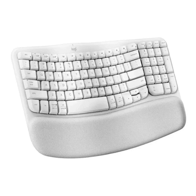 TECLADO LOGITECH ERGO WAVE WIRELESS BOLT/ BT/ SP WHITE (920-012279) - 1