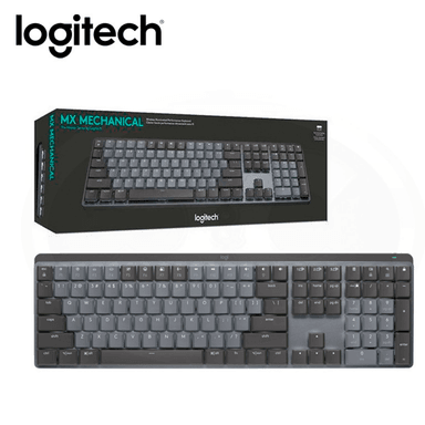TECLADO LOGITECH MX MECÁNICO MINI WIRELESS BLUET ILUMINATED 920-010846 - 1