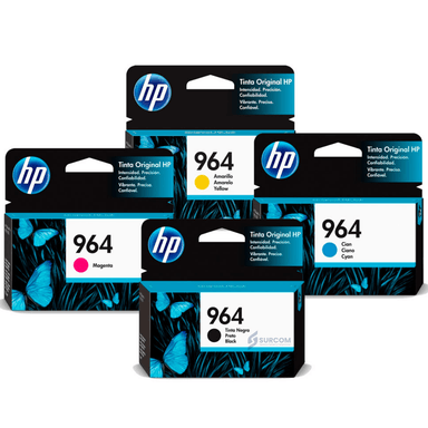 PACK DE CARTUCHOS DE TINTA HP 964 ORIGINAL
