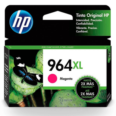 CARTUCHO DE TINTA HP 964XL MAGENTA ORIGINAL (3JA56AL)