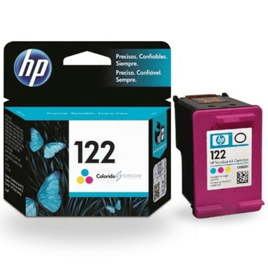 CARTUCHO DE TINTA HP 122 TRICOLOR ORIGINAL (CH562HL)