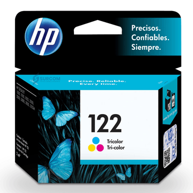 CARTUCHO DE TINTA HP 122 TRICOLOR ORIGINAL (CH562HL)