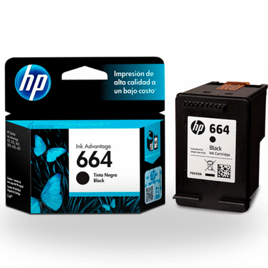 CARTUCHO DE TINTA HP 664 NEGRO ORIGINAL (F6V29AL) - 2