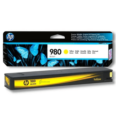 CARTUCHO DE TINTA HP 980 AMARILLO ORIGINAL (D8J07A)