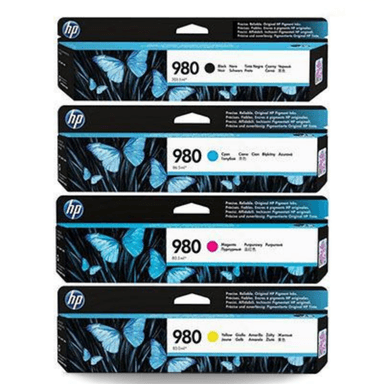 PACK DE CARTUCHOS DE TINTA HP 980 (D8J10A, D8J07A, D8J08A, D8J09A)