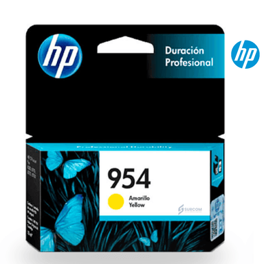 CARTUCHO DE TINTA HP 954 AMARILLO ORIGINAL (L0S56AL)