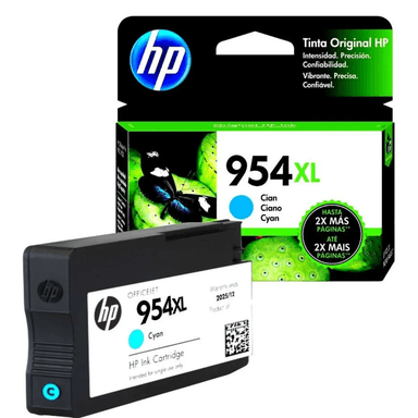 CARTUCHO DE TINTA HP 954XL CIAN ORIGINAL - 2