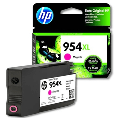CARTUCHO DE TINTA HP 954XL MAGENTA ORIGINAL (L0S65AL)