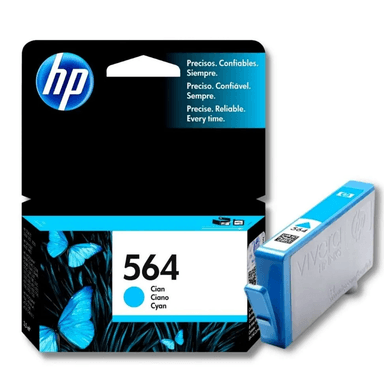CARTUCHO DE TINTA HP 564 CIAN ORIGINAL (CB318WL)