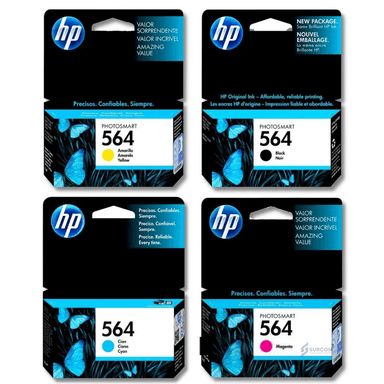 PACK DE CARTUCHOS DE TINTA HP 564