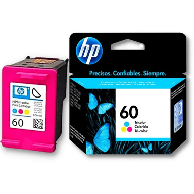 CARTUCHO DE TINTA HP 60 TRICOLOR ORIGINAL (CC643WL)