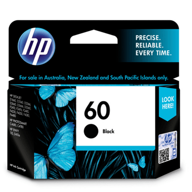 CARTUCHO DE TINTA HP 60 NEGRO ORIGINAL (CC640WL)