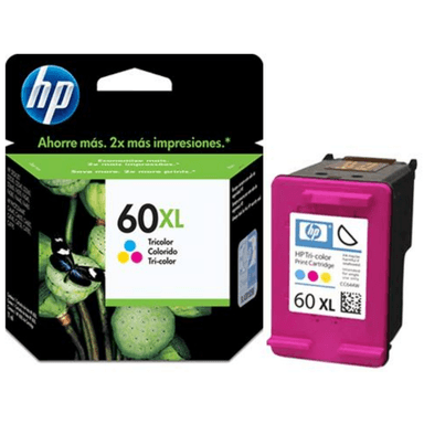 CARTUCHO DE TINTA HP 60XL TRICOLOR ORIGINAL (CC644WL)