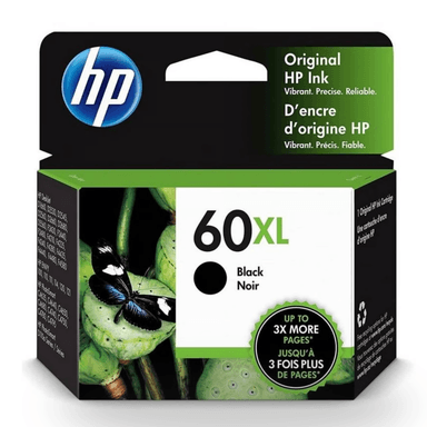 CARTUCHO DE TINTA HP 60XL NEGRO ORIGINAL (CC641WL)