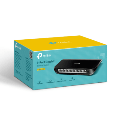 SWITCH TP-LINK TL-SG1008D TPLINK GIGABIT 8 PUERTOS 10/100/1000MBPS - 1