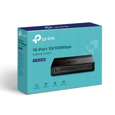 SWITCH TP-LINK TL-SF1016D 16 PUERTOS 10/100 MBPS - 1